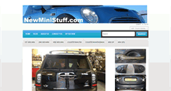 Desktop Screenshot of newministuff.com